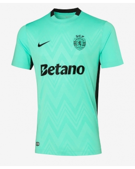Sporting CP Maglia Gara Terza Repliche 2025-26 Maniche Corte